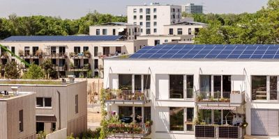 impianti fotovoltaici installati in una serie di condomini