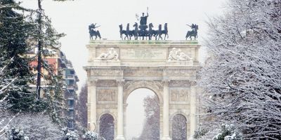 quando accendere riscaldamento a Milano e Lombardia immagine dell'ondata di freddo a Milano