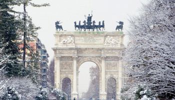 quando accendere riscaldamento a Milano e Lombardia immagine dell'ondata di freddo a Milano