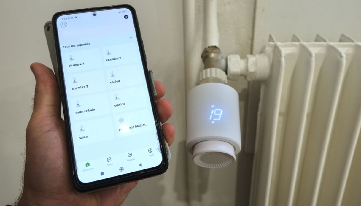 valvola termostatica smart per termosifone