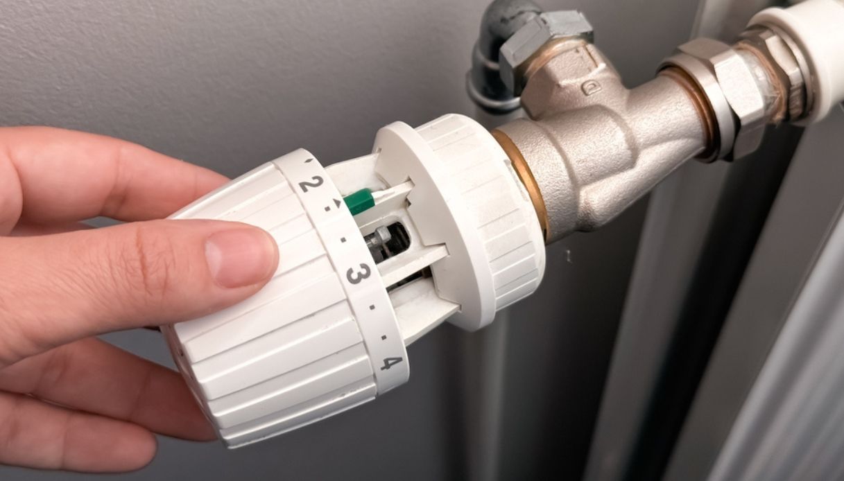valvola termostatica per termosifoni
