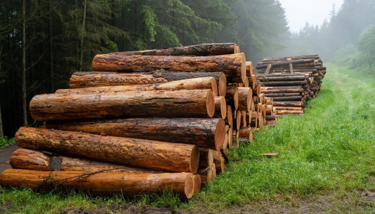 abbattimento di alberi