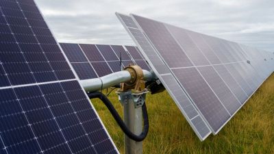 impianto fotovoltaico in terreno agricolo