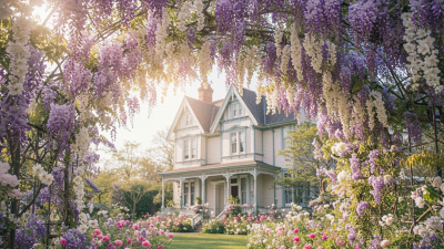 Come creare un giardino in stile Bridgerton a casa tua? Foto con idee e consigli