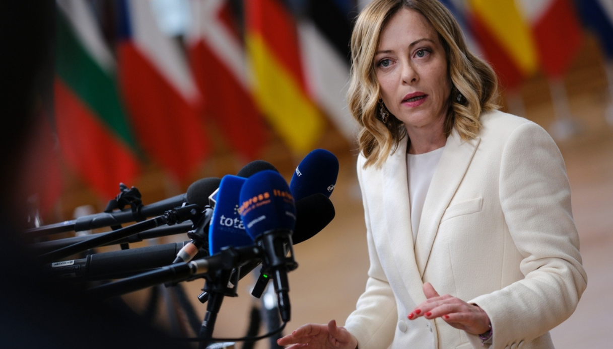 il premier giorgia meloni