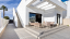 terrazzo con pavimento beige in gres
