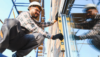 operaio in cantiere