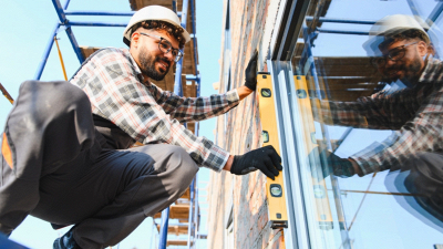 operaio in cantiere