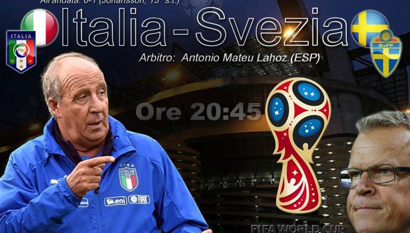 Italia-Svezia: ultima chiamata per i Mondiali. LA DIRETTA