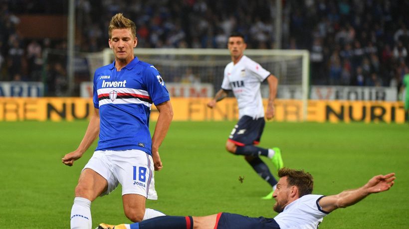 Tegola Samp: infortunio Praet, si teme un lungo stop