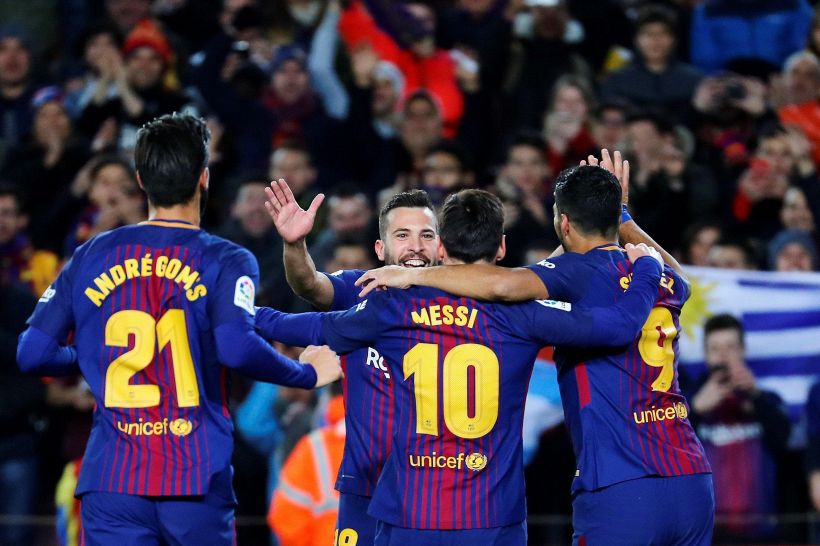 Camp Nou manifesta per indipendentisti
