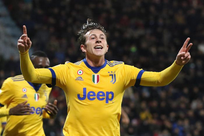 Cagliari Juventus 0-1 Decide un gol di Bernardeschi