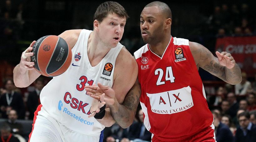 Basket: Milano va Ko anche con Cska