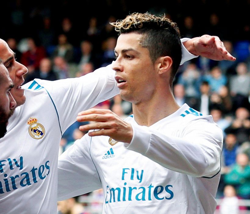 Doppio Cristiano Ronaldo, il Real passa a Eibar