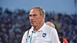 Pescara, malore Zeman: tutto l'affetto dei tifosi, i messaggi al boemo. Contro il Catania Bucaro in panchina