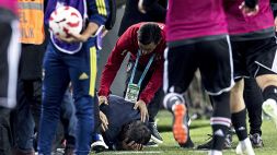 Turchia, tecnico Besiktas colpito con un seggiolino
