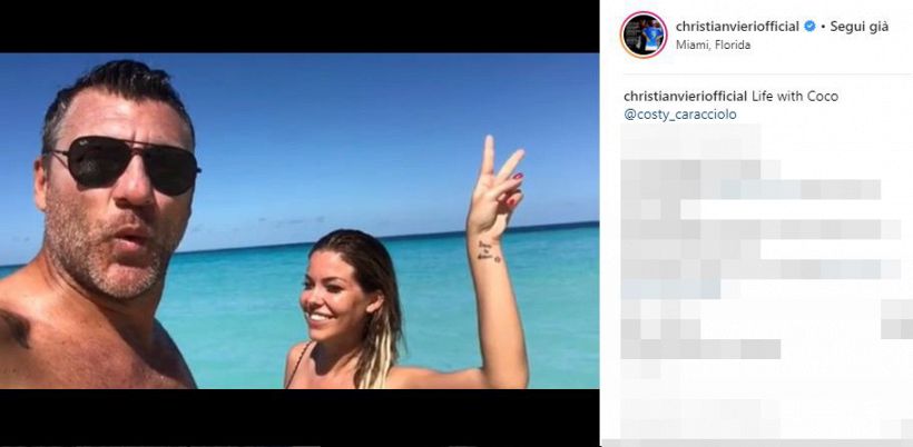 Vieri-Caracciolo, amore a gonfie vele a Miami