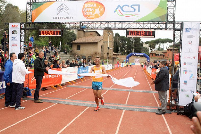 Appia Run da record, vince Aziz Iaktri