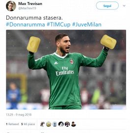 Disastro Donnarumma, social scatenati