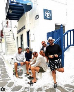 Mykonos: quanti juventini in vacanza!