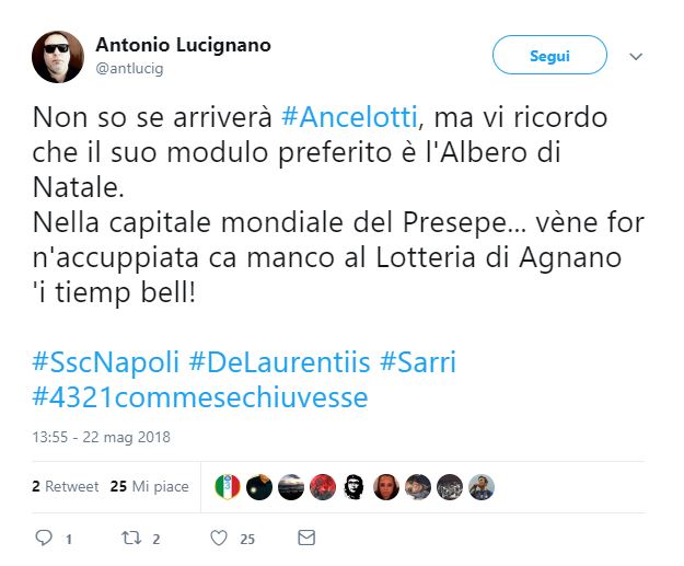 Albero Di Natale Ancelotti.L Albero Di Natale Ancelotti Napoli Sui Social Esplode L Ironia Virgilio Sport