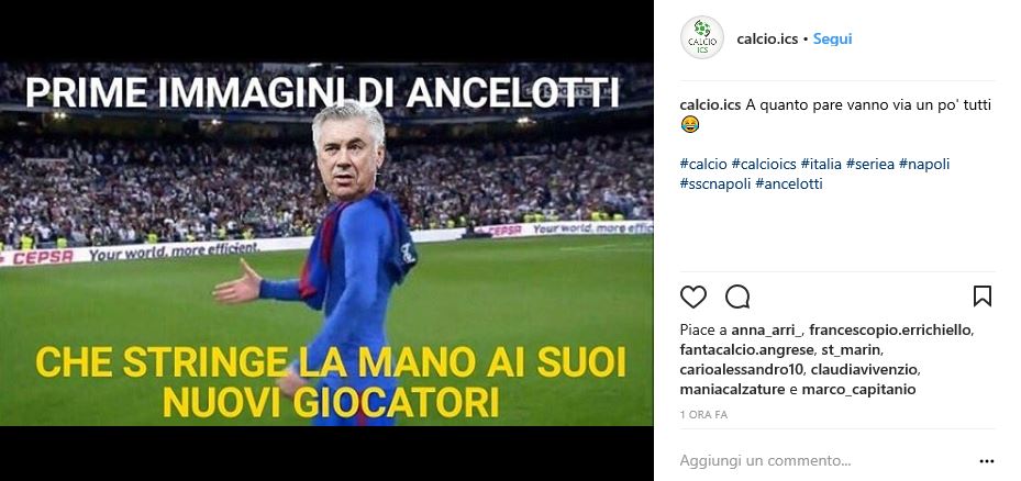 Milan Albero Di Natale Ancelotti.L Albero Di Natale Ancelotti Napoli Sui Social Esplode L Ironia Virgilio Sport