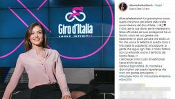 Fascino in Rosa: Alice Rachele madrina del Giro
