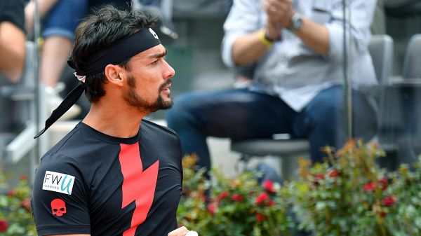 Internazionali d'Italia: Fognini batte Thiem e vola agli ottavi Internazionali d'Italia: Fognini batte Thiem e vola agli ottavi