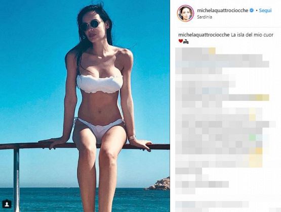 Michela Quattrociocche, tempo di vacanze per lady Aquilani