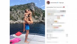 Ciro Immobile e Jessica, vacanza in barca nel mare della Campania