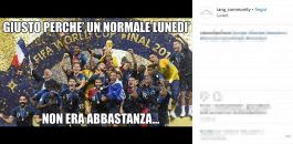 Francia regina del mondo: l'ironia social