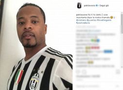 Cristiano Ronaldo alla Juve: Evra lo festeggia a modo suo