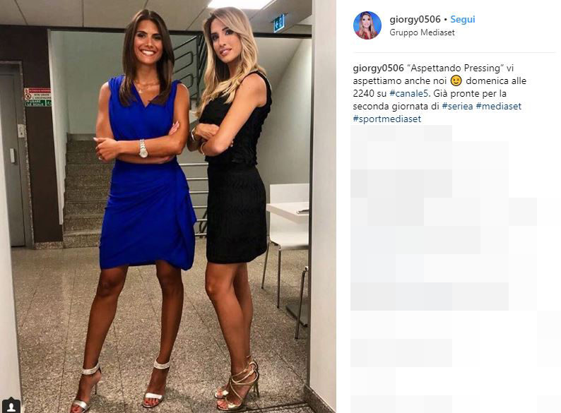 Giorgia Rossi e Elena Tambini, le regine dello sport Mediaset