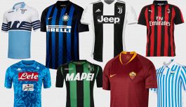 Serie A, la prima maglia di tutte le squadre. Vota la più bella