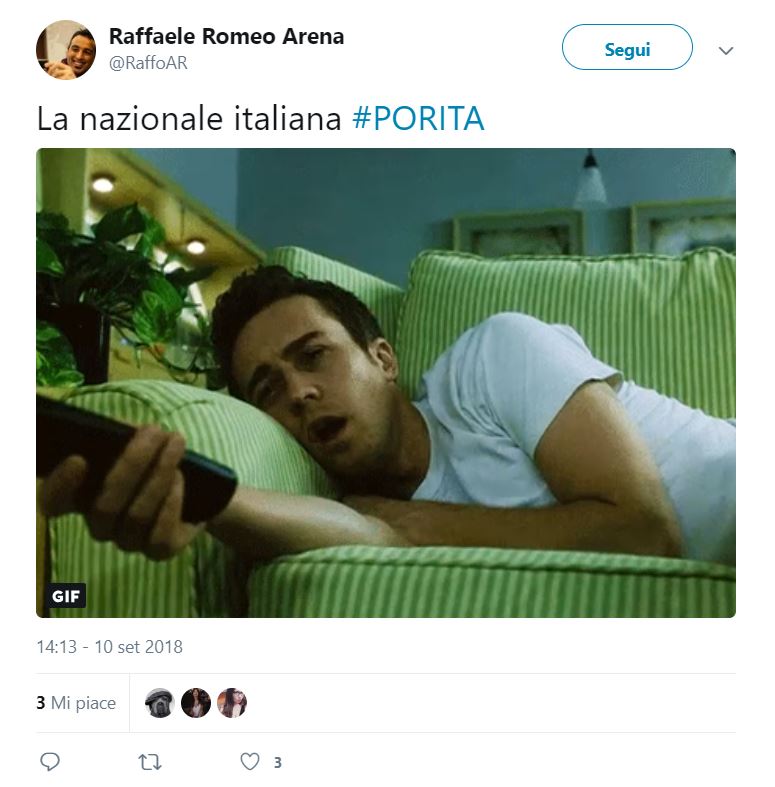 Delusione Italia, il web si scatena