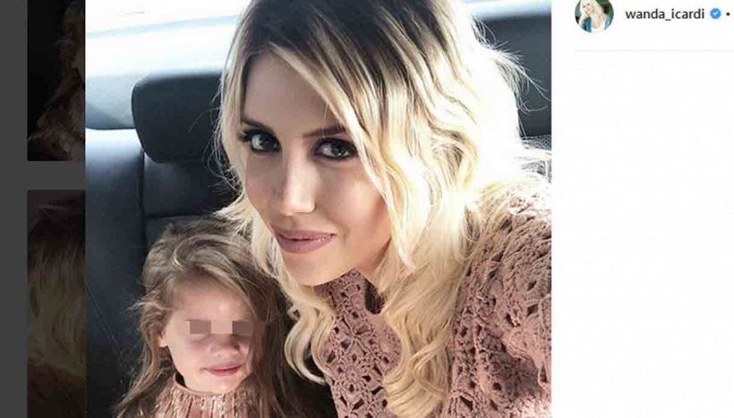 Wanda Nara festeggia la figlia sui social: Non smettere di volare
