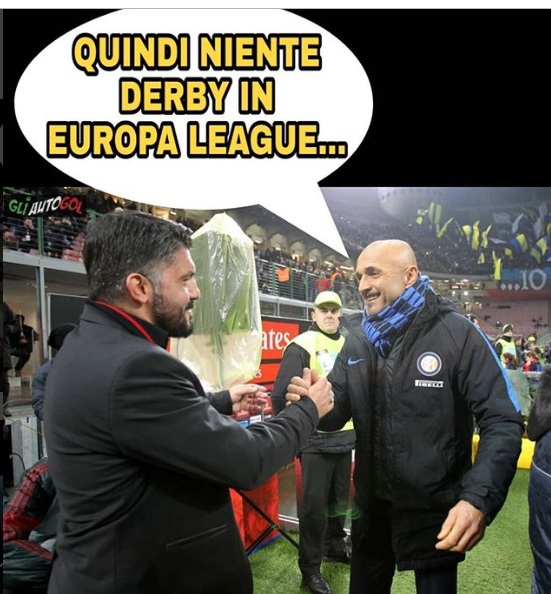 Milan fuori dall'Europa League: in rete volano gli sfottò!