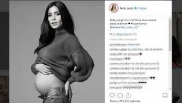 Federica Nargi non si nasconde: il pancione nudo su Instagram