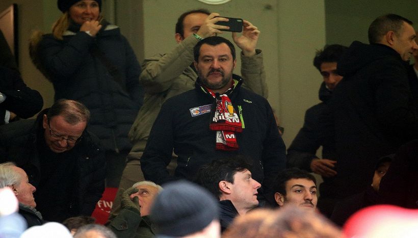 Milan eliminato, il Salvini tifoso non ci sta: "Che vergogna"