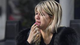 Wanda Nara piange in tribuna per il flop Inter