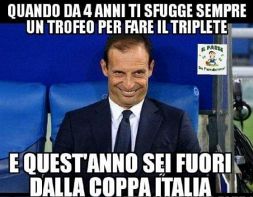 Juventus eliminata: il web non perdona il fallimento del triplete