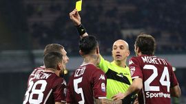 Marelli: “Napoli-Torino, quanti errori per l’arbitro Fabbri”