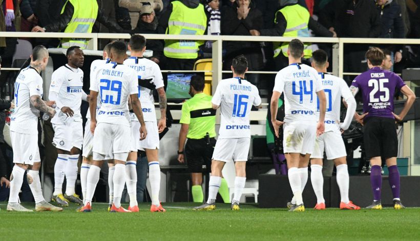 Fiorentina-Inter, tutti gli errori dell'arbitro Abisso