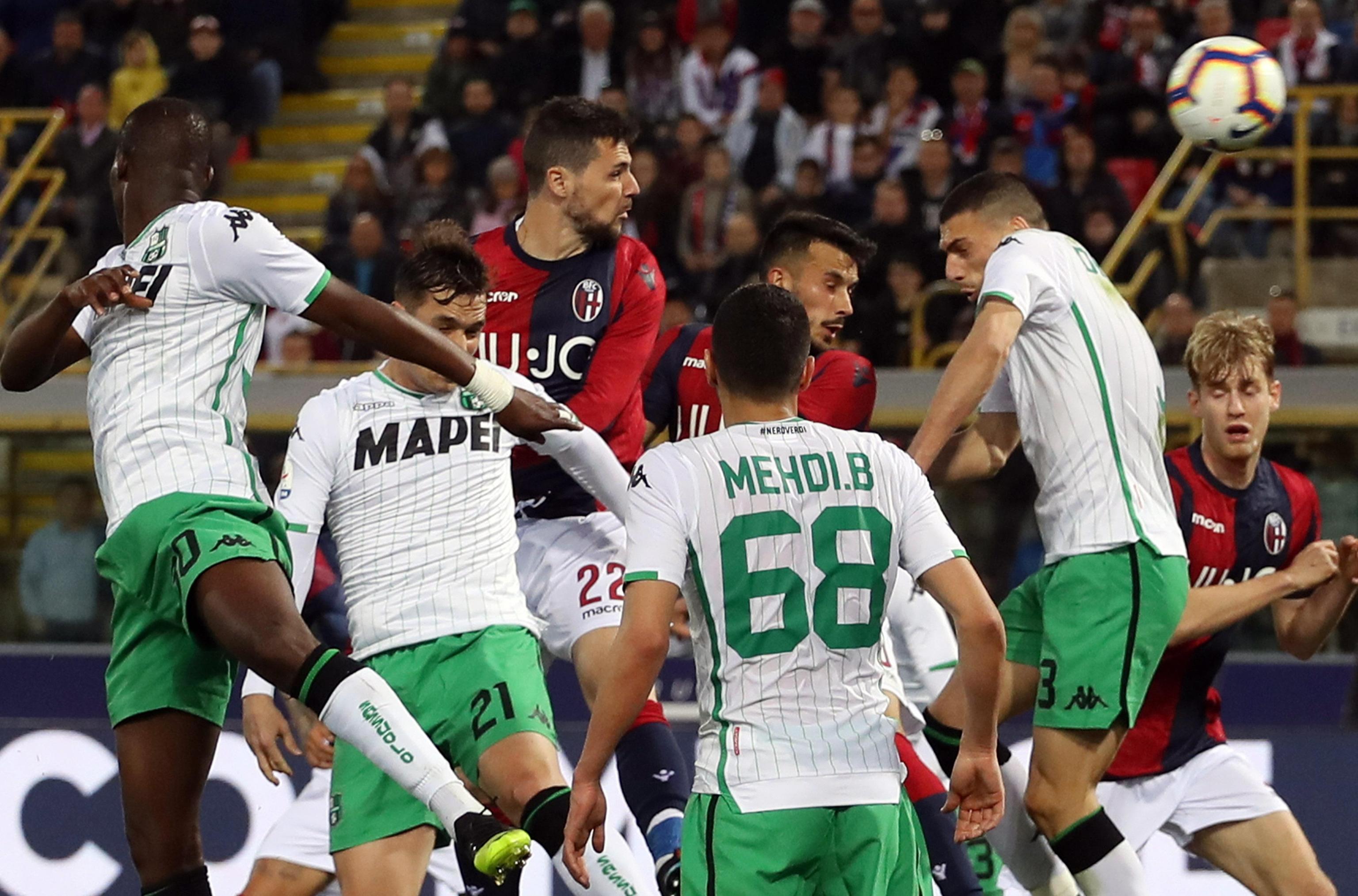 Serie A, Bologna-Sassuolo 2-1 (2018-2019)