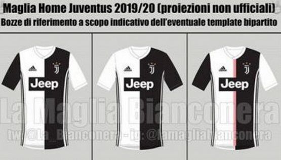Le maglie della Juve degli ultimi 5 anni e quella del futuro