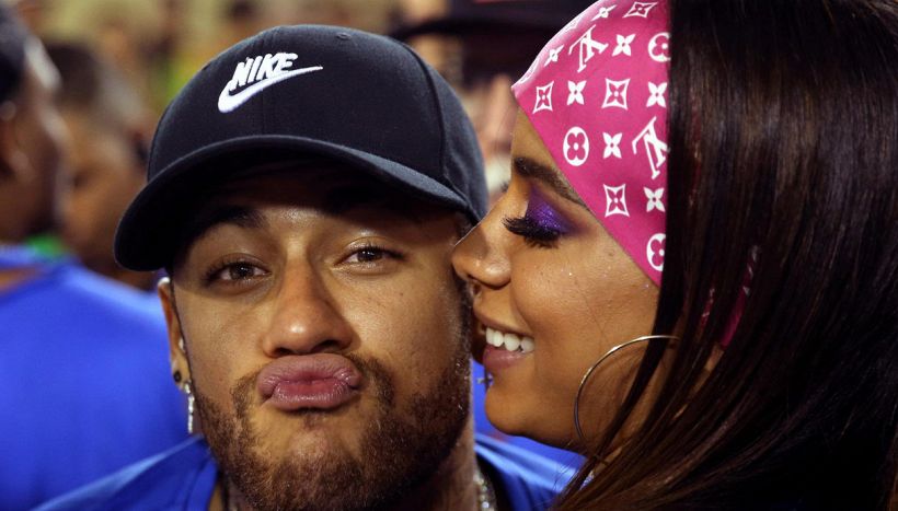 Neymar, serata di svago a Milano