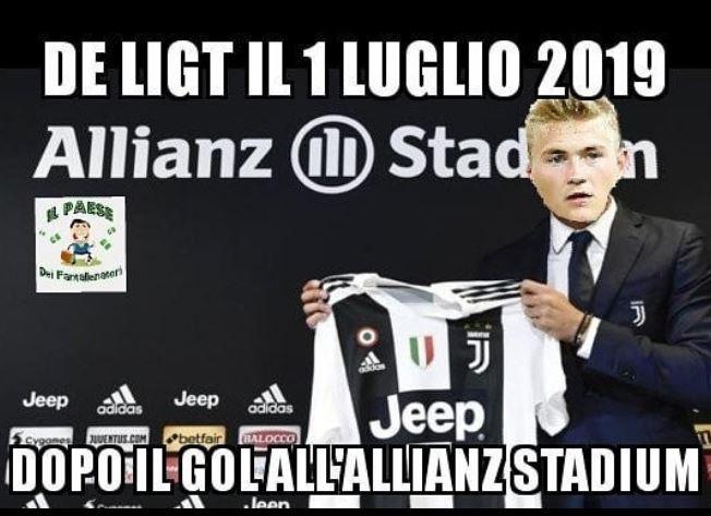 Juventus fuori in Champions: ironia, meme e sfottò sui social