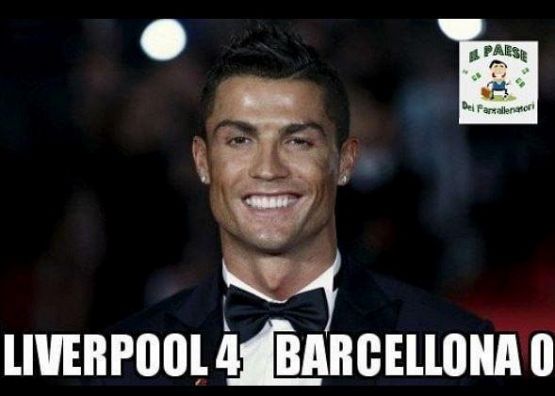 Flop Barcellona scatena i social: rivincita di Ronaldo su Messi