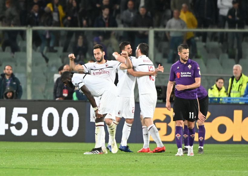 Serie A: Fiorentina-Milan 0-1