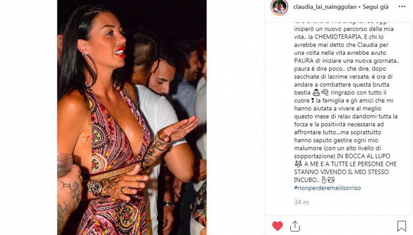 Il dramma di Claudia Lai Nainggolan: il post su Instagram